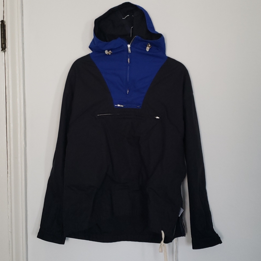 J Crew Hooded anorak pullover